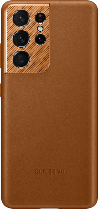 Galaxy S21 Ultra Leather Cover