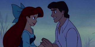 Ariel and Prince Eric the little mermaid disney
