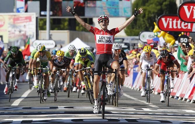 Tony Gallopin wins stage 11 of the Tour de France