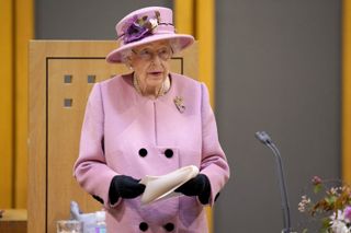 Queen at Welsh Parliament 2021