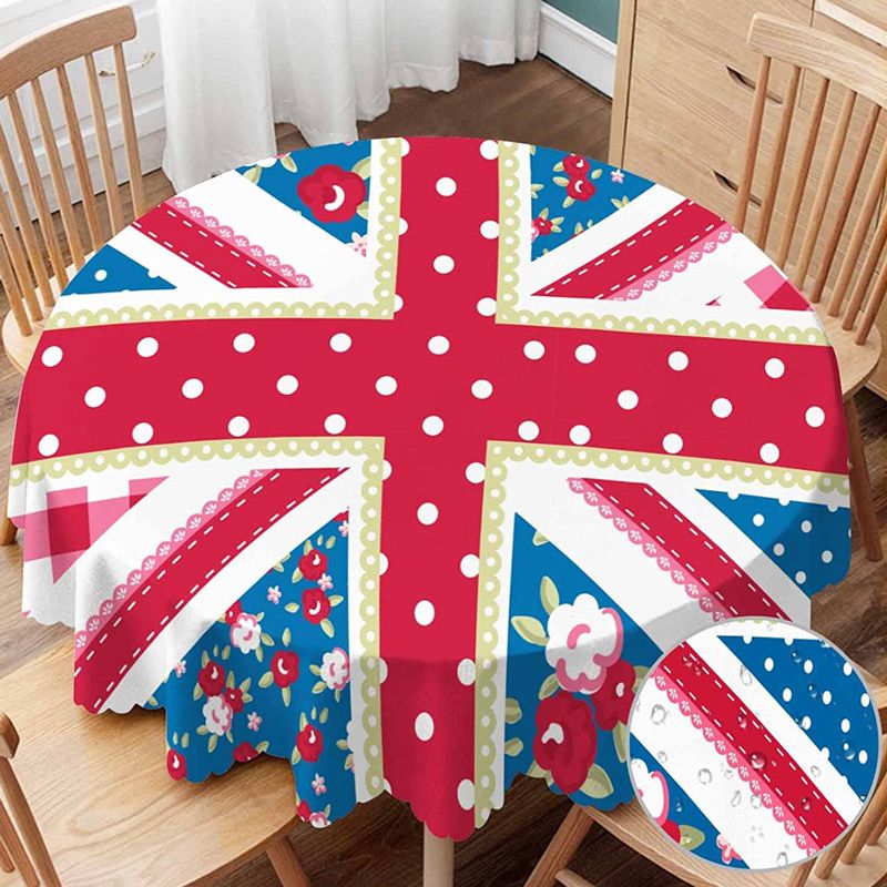 union jack tablecloth coronation decoration