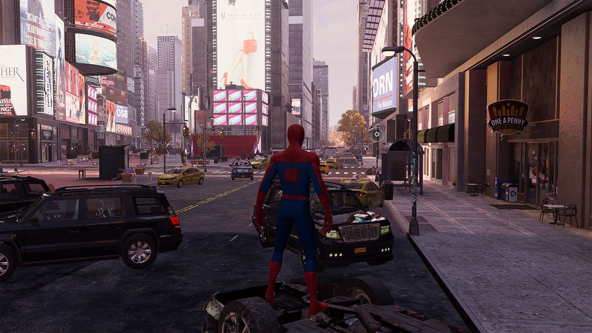 Spider-Man Remastered settings quality comparison