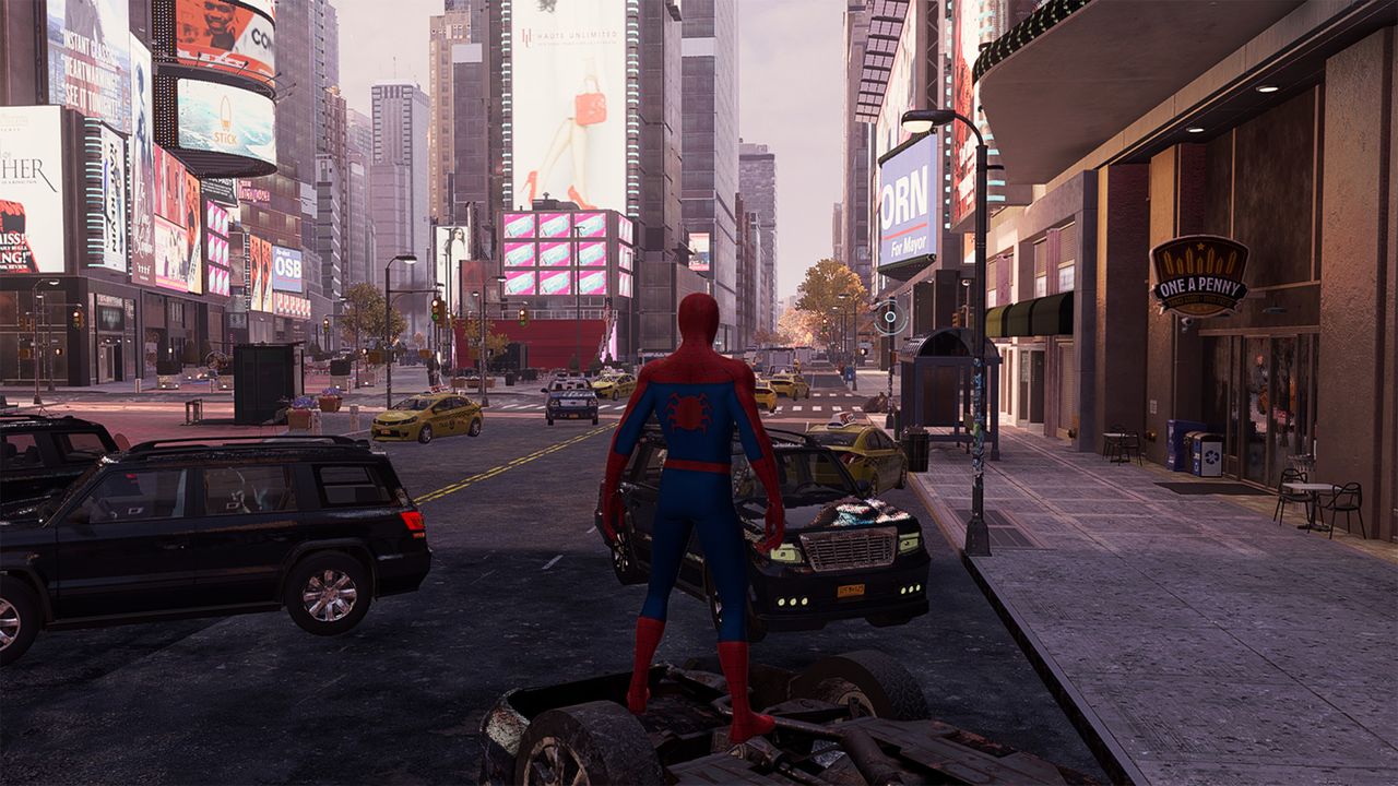 Spider-Man Remastered settings quality comparison