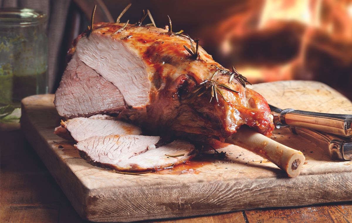 image of Slimming World's Leg of Lamb With Garlic and Rosemary recipe by Good to Know