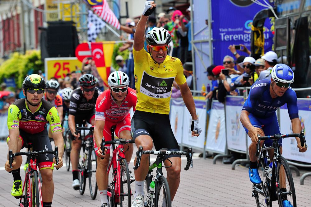 Ryan Gibbons (Dimension Data) wins stage 5 at the 2017 Tour de Langkawi