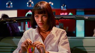 A screenshot of a movie Easter egg from Pulp Fiction