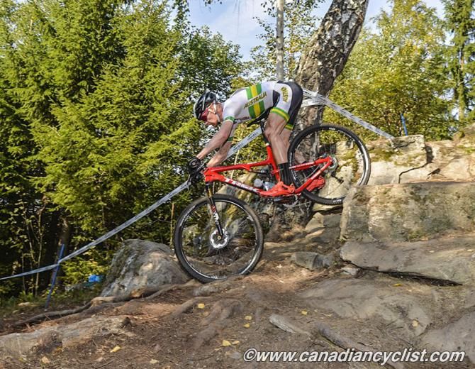Daniel McConnell (Australia) had nothing but bad luck