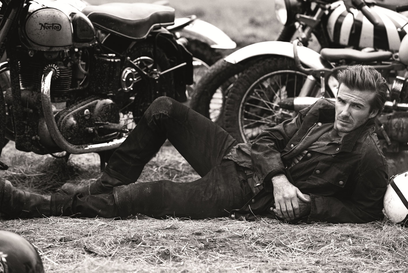 We talk bikes and Belstaff with David Beckham at the launch of 'Off ...