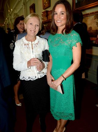 Mary Berry with Pippa Middleton