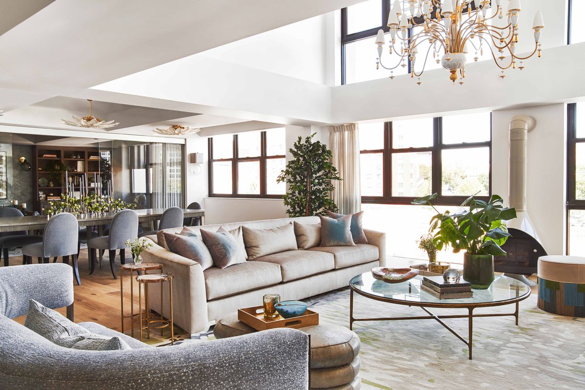 Explorez un appartement moderne de Brooklyn qui allie style glamour et vie de famille