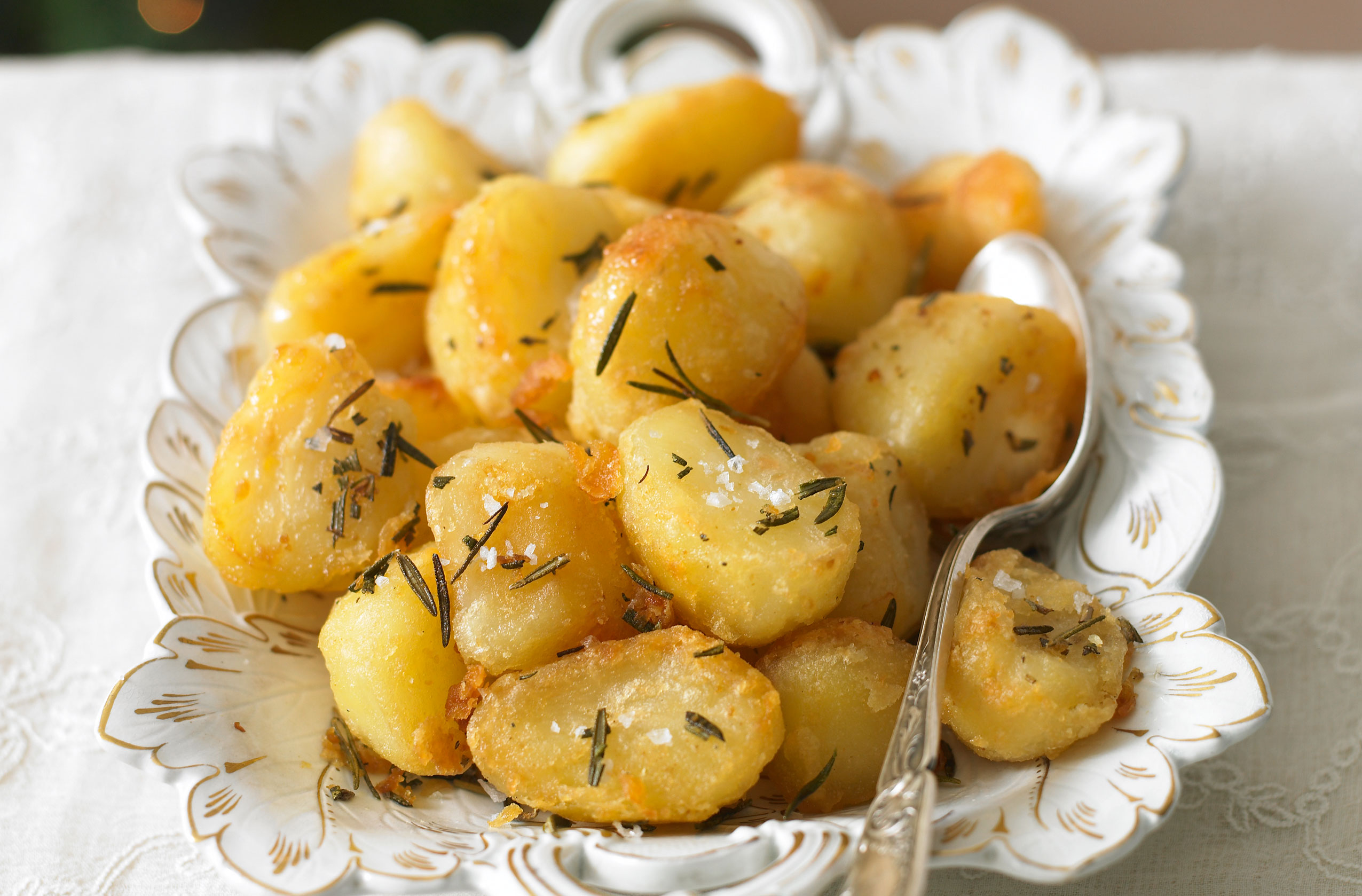 Roast potatoes