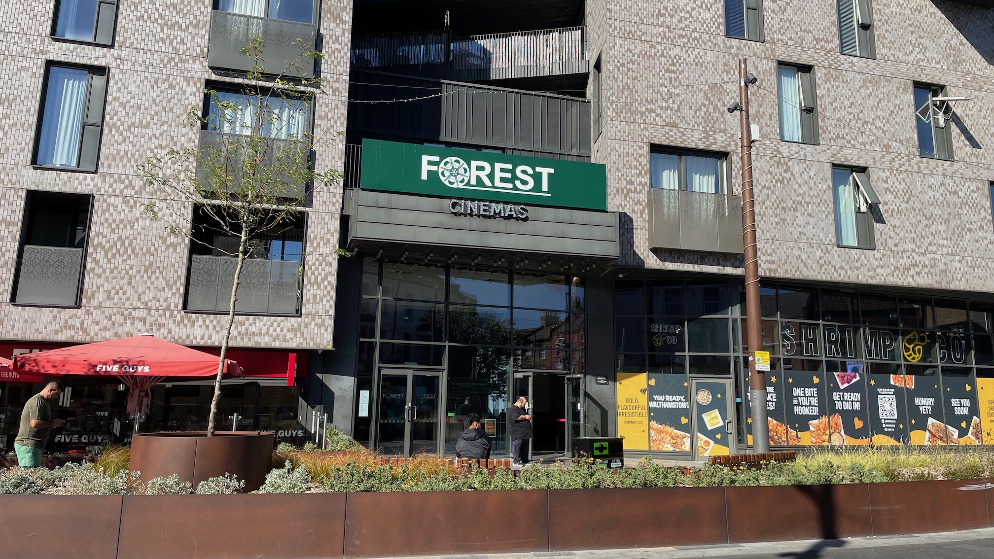 The exterior of Forest Cinema in Walthamstow, east London.