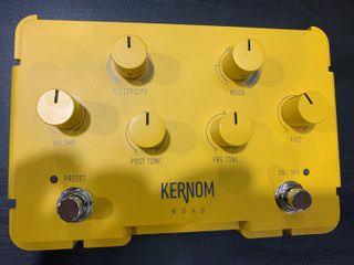 Kernom's MOHO Magnetic Fuzz Station, on display at the 2023 NAMM Show