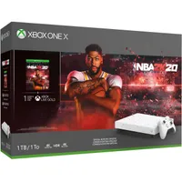 Xbox One X 1TB | NBA 2K20 Special Edition download | Xbox Game Pass + Xbox Live Gold one month trial | Was: $499.99 &nbsp;| Now: $299 | Save: $200