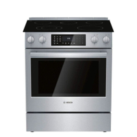 Bosch 800 Series 4.6 Cu. Ft. Slide-In Electric Convection Range 