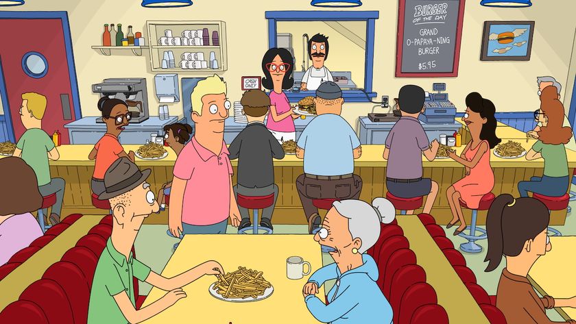 Restaurant full of dining patrons in Bob&#039;s Burgers Season 16