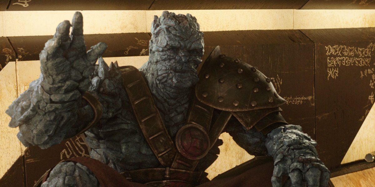 Taika Waititi&#039;s Korg in Thor: Ragnarok