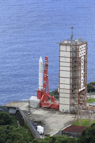 Epsilon Rocket First Test Flight Launch Site