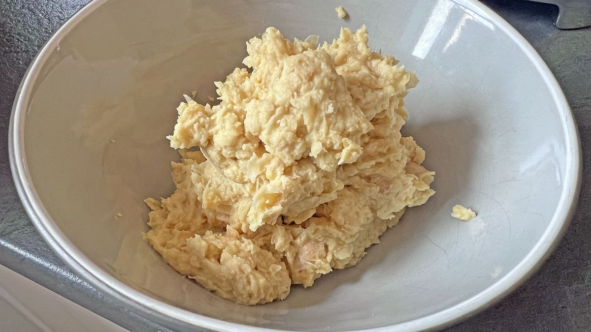 Making hummus in the Smeg BLC01 Professional Blender
