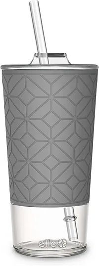 3. Ello Tidal Glass Tumbler with Straw | Was $10.99, Now $8.99