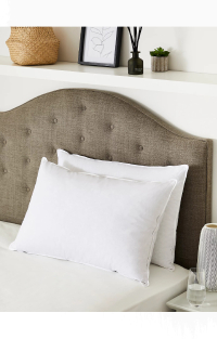 2 Pack Goose Feather &amp; Down Pillows: £60 £36 (save £24) | Marks &amp; Spencer