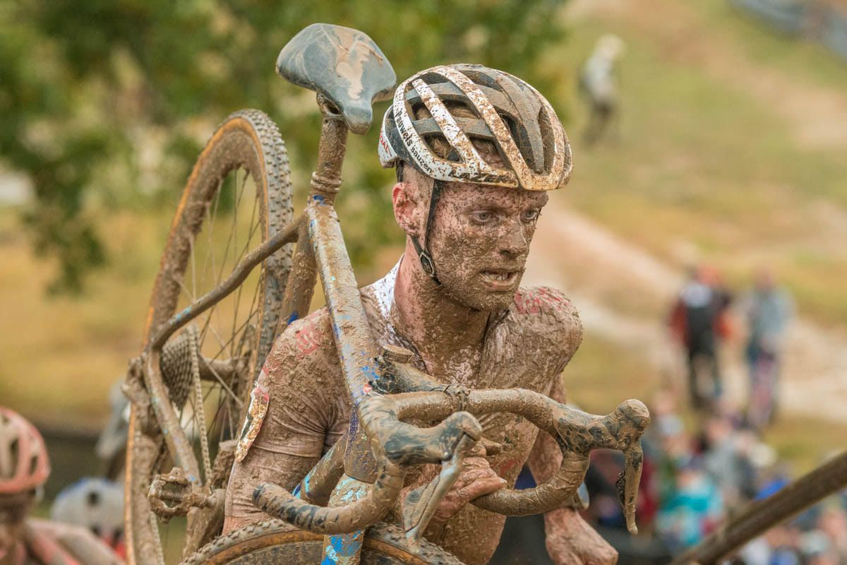 The UCI Cyclo-cross World Cup in Fayetteville, won by Quinten Hermans ahead of Eli Iserbyt