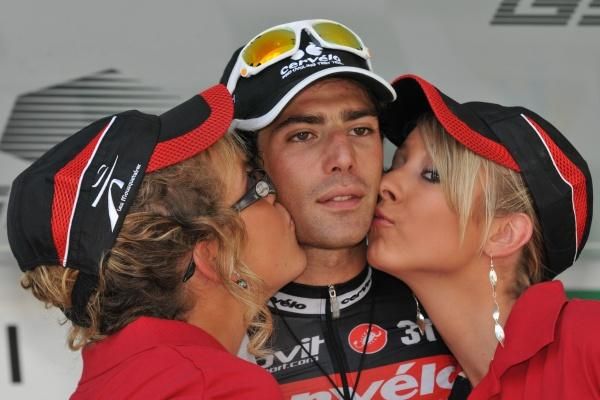 Davide Appollonio (Cervelo TestTeam), winner of stage four at the Tour du Limousin.