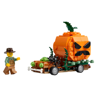 Jack-O'-Lantern Pickup Truck | View at Lego- Price: - Ages: - Pieces: - Minifigures: - Item number: