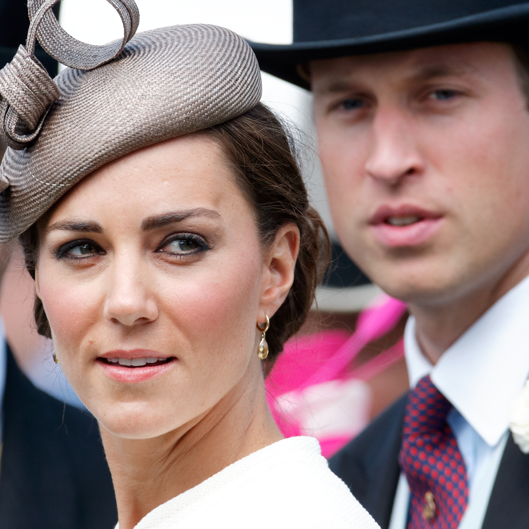 Kate Middleton and Prince William, Duke of Cambridge attend Derby Day during the Investec Derby Festival at Epsom racecourse on June 4, 2011 in Epsom, England