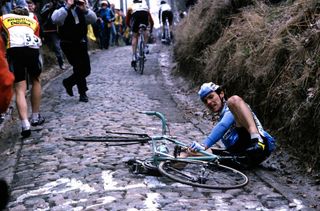 The Koppenberg in the Tour of Flanders