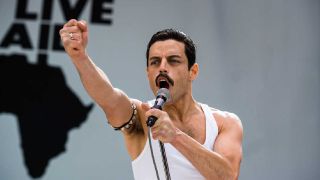 Rami Malek in Bohemian Rhapsody.