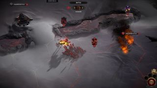 A legion of Hell fights a four-legged demon in Solium Infernum's demo