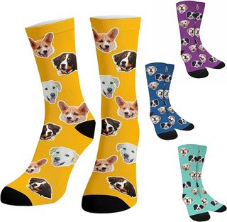 Custom dog socks