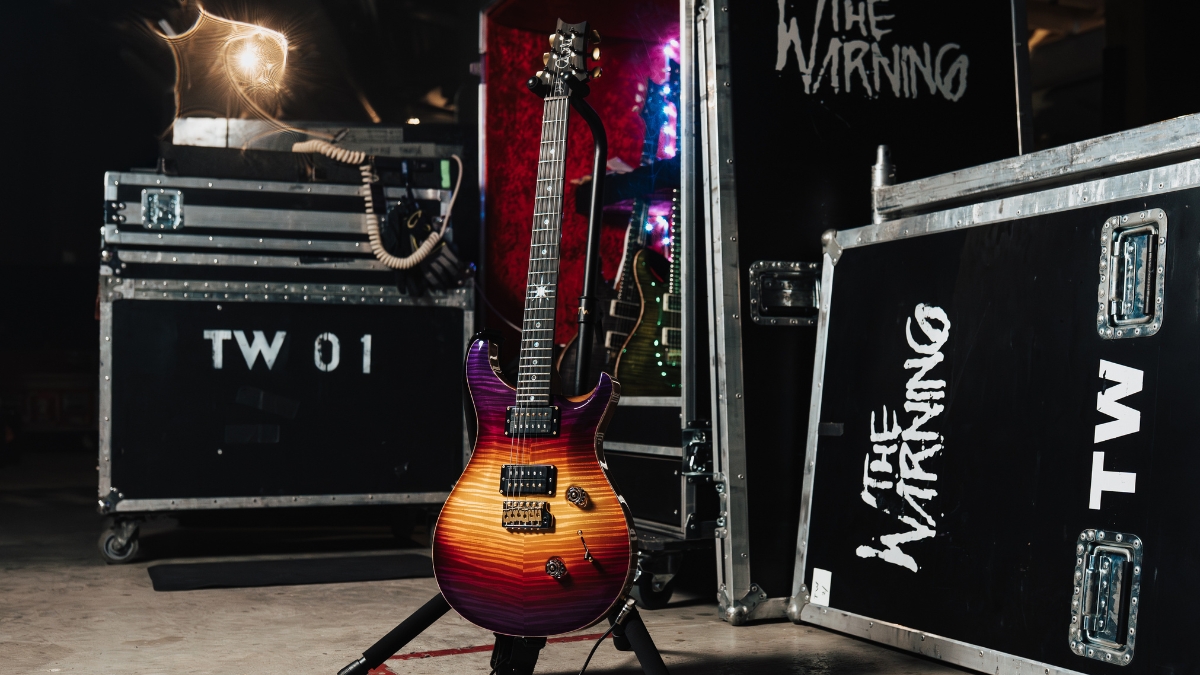 PRS Astryx - the new signature guitar for the Warning guitarist, Dany Villarreal