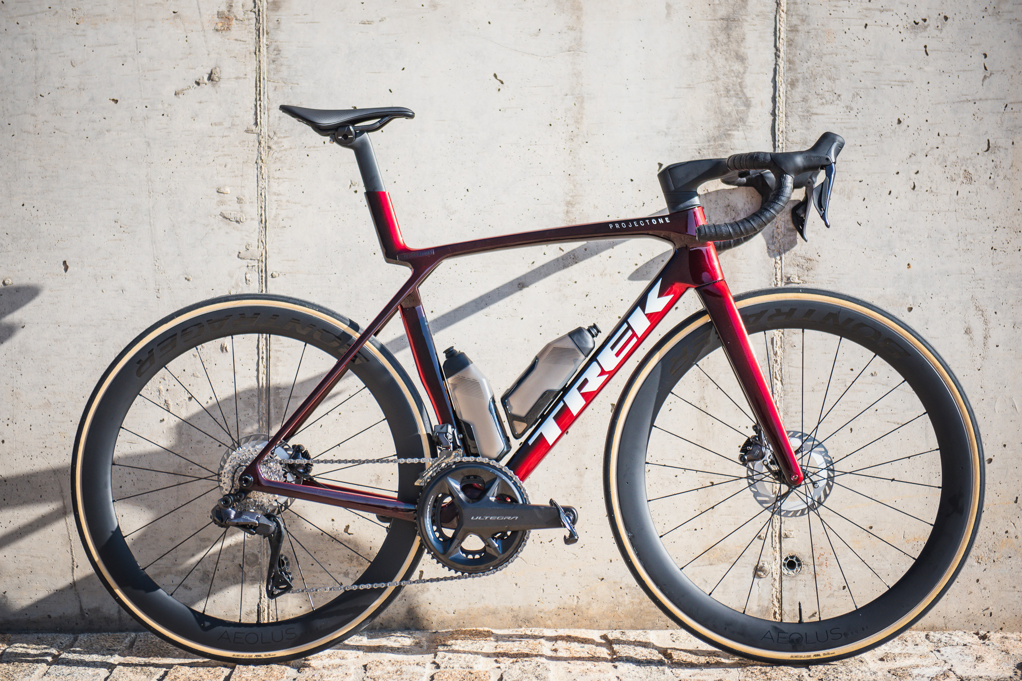 Trek Madone SLR Gen 8 at the launch event in Cebreros, Spain