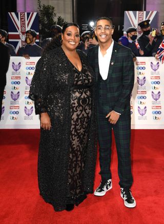 Alison Hammond and son Aidan