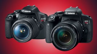 Canon EOS Rebel T7 vs T7i