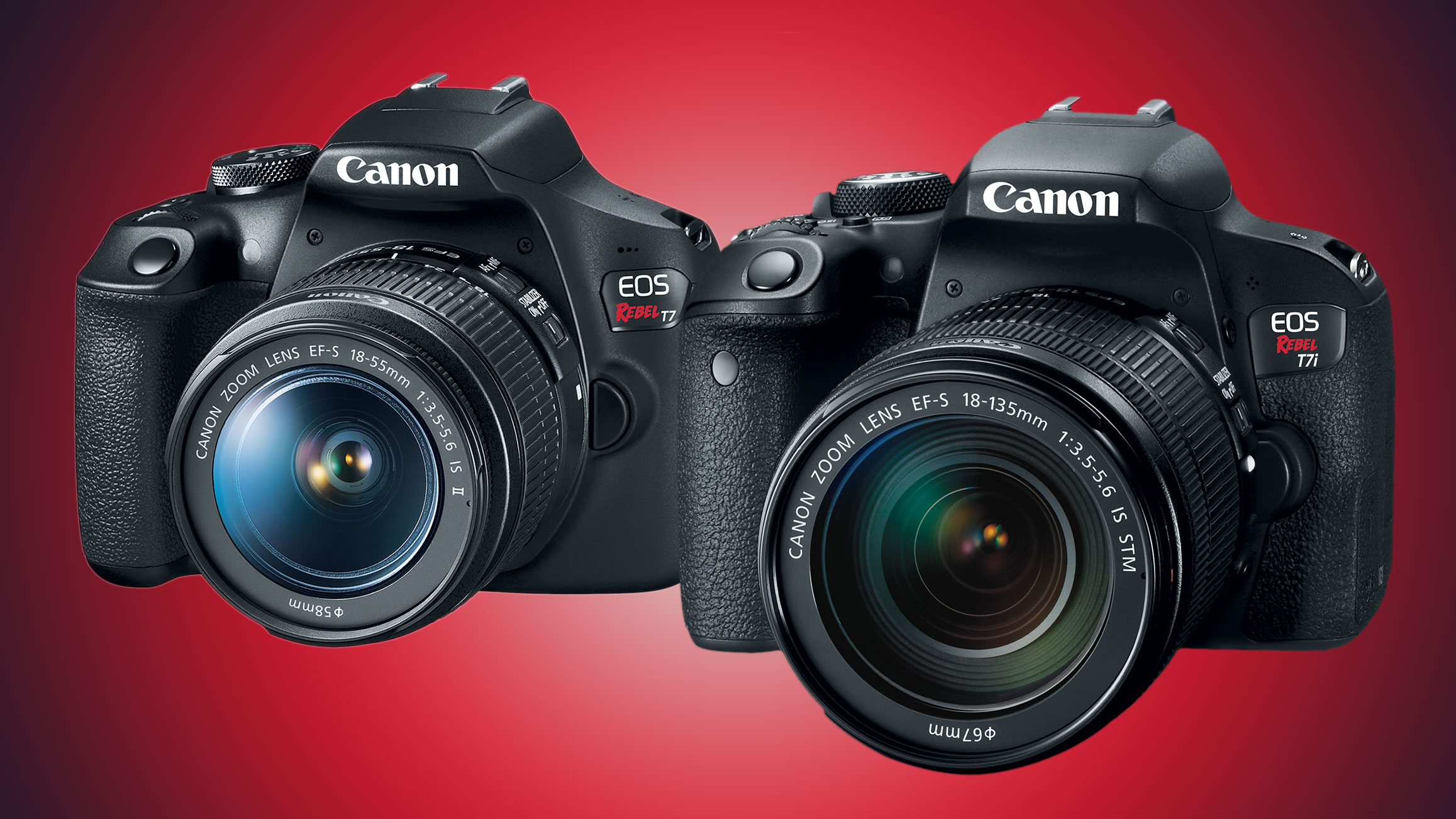 canon eos rebel t7 vs t7i