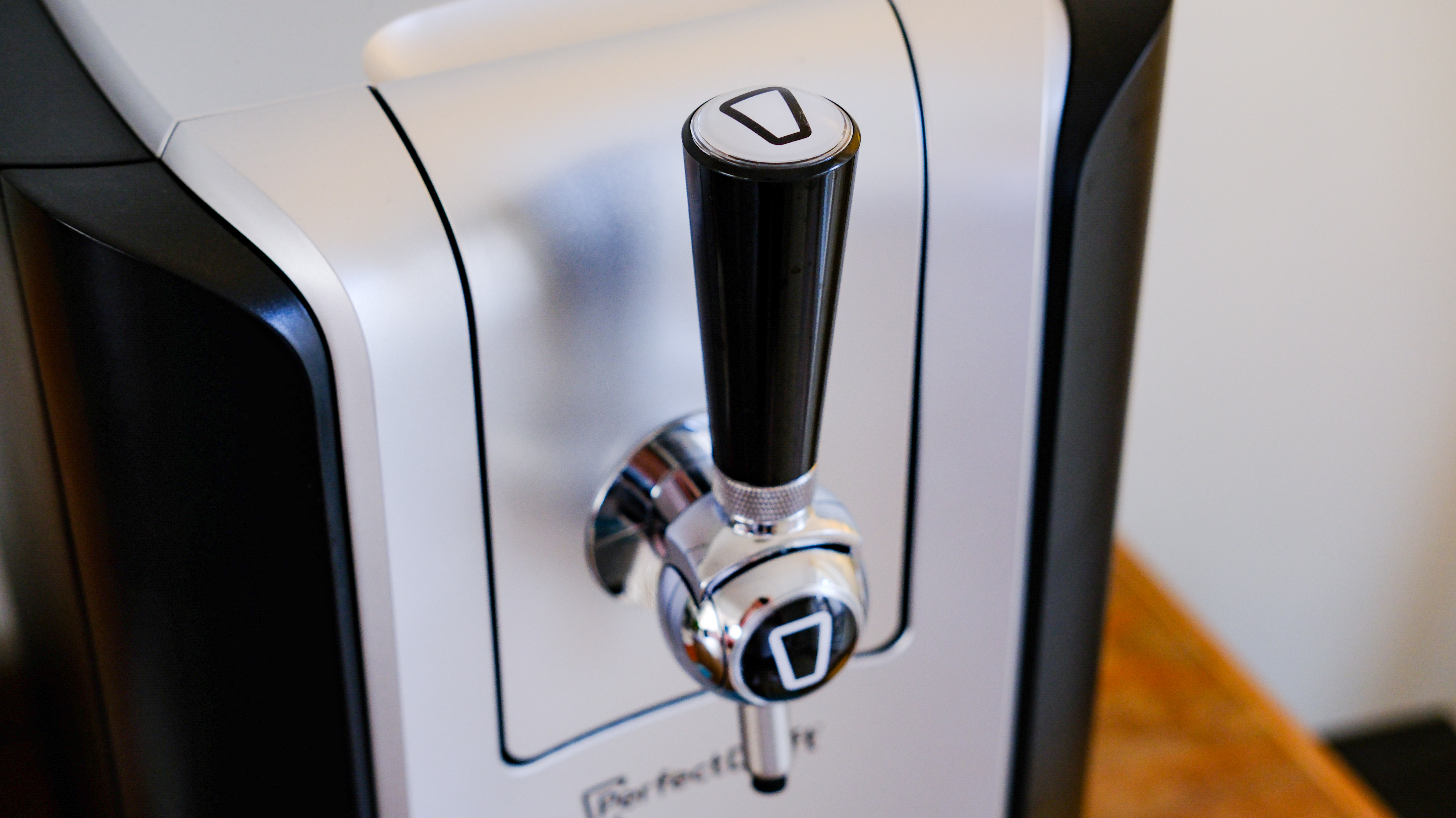 The PerfectDraft Beer machine tap