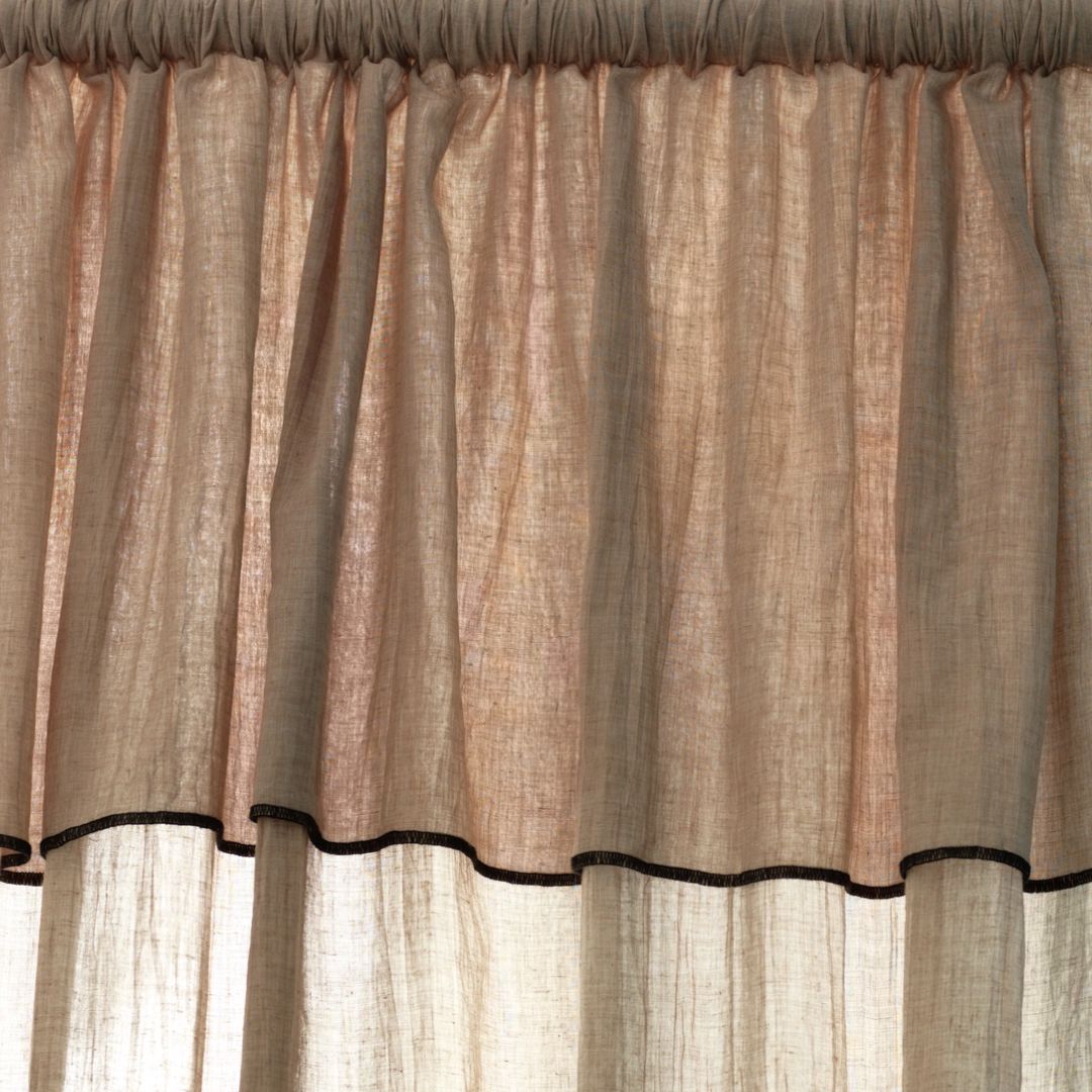Habitat, Double Voile Unlined Sheer Curtain 