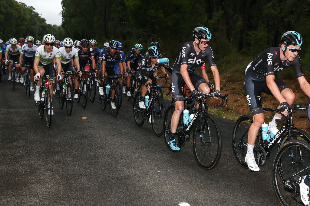 It was a dark and wet start