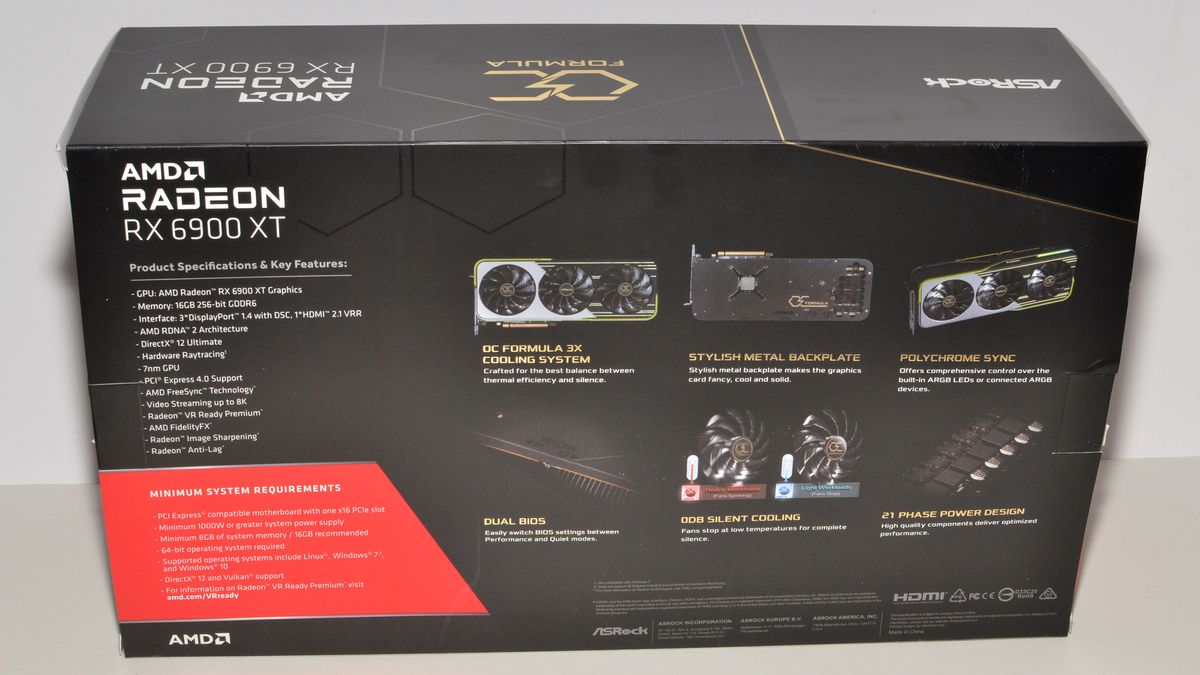 ASRock RX 6900 XT Formula