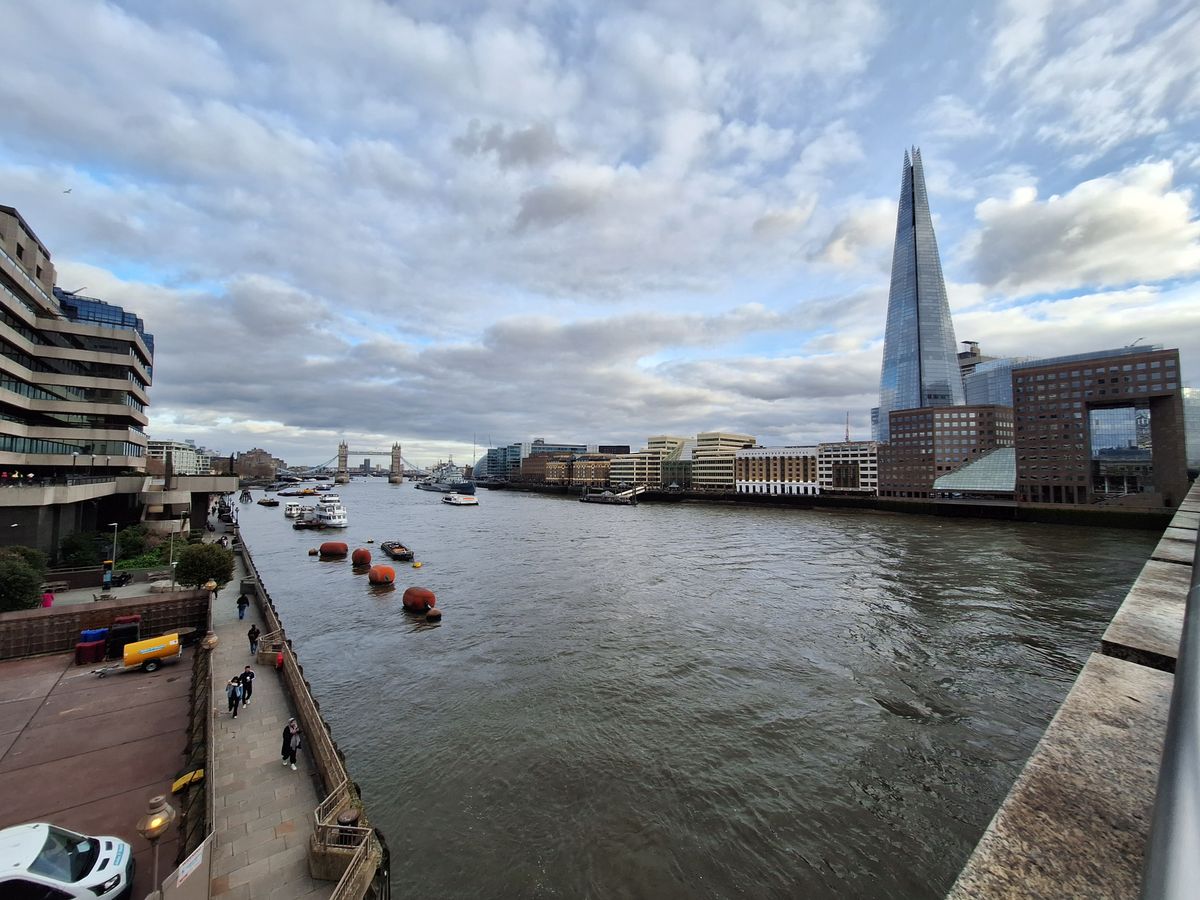 Samsung Galaxy A54 camera sample river ultra wide