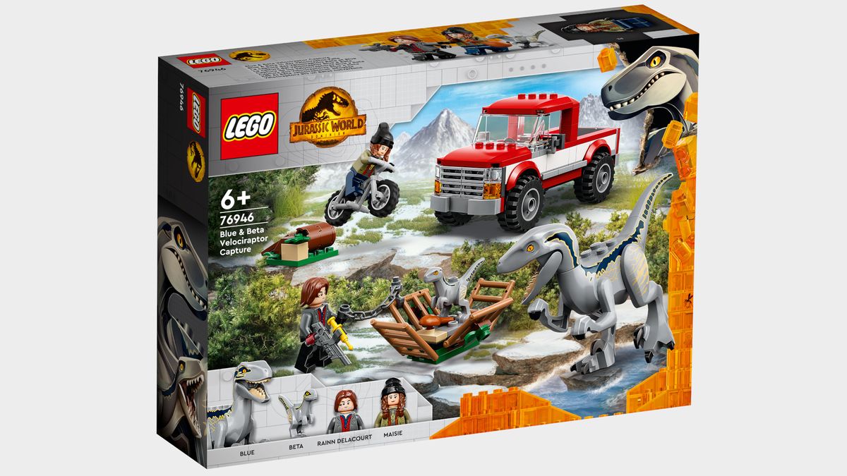 LEGO Jurassic World Blue &amp; Beta Velociraptor Capture (76945)