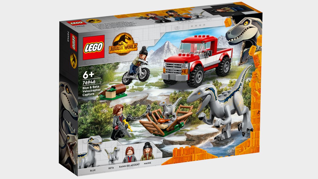 LEGO Jurassic World Blue &amp; Beta Velociraptor Capture (76945)