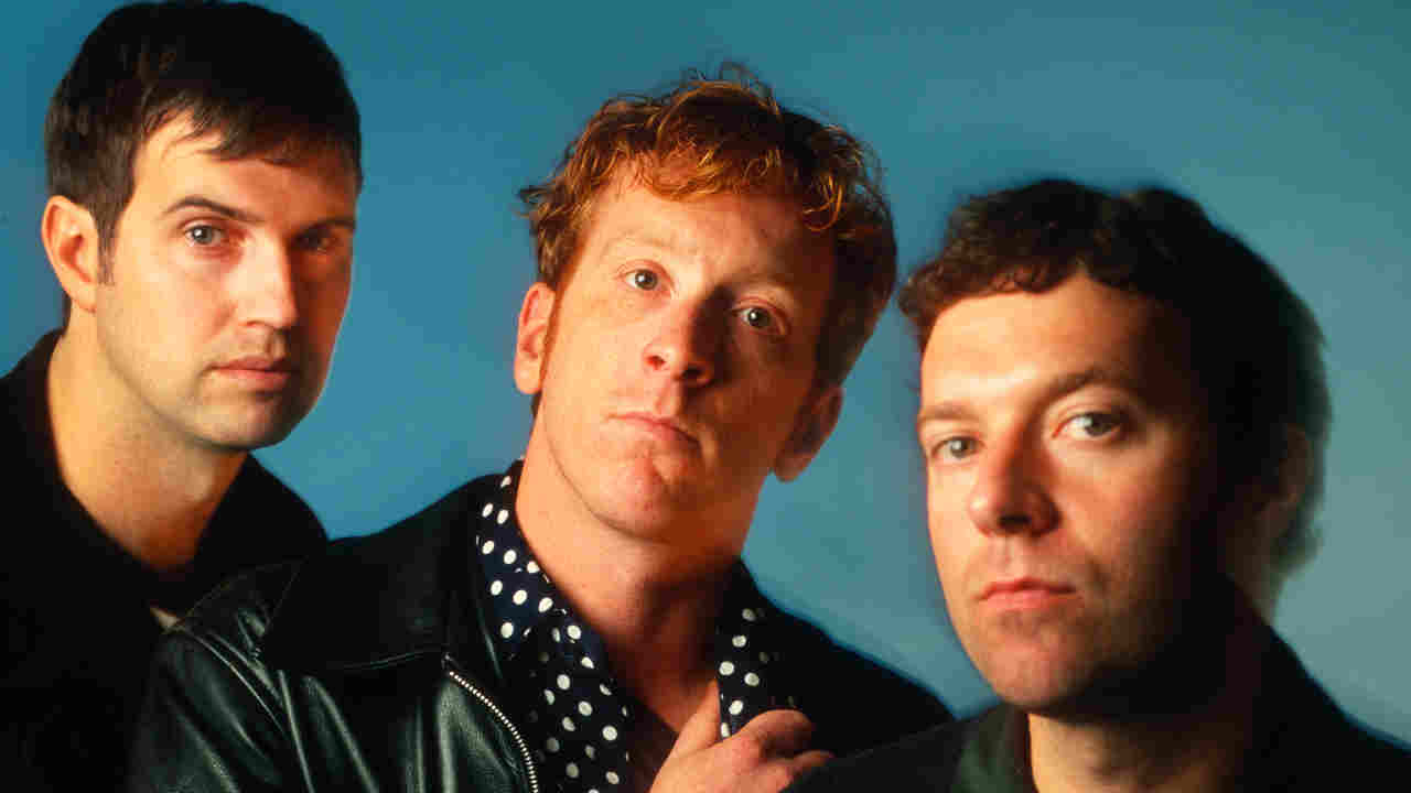 Buffalo Tom posing for a photograph in the 1990s