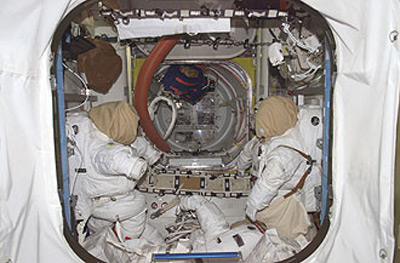 Heading Out: ISS Astronauts to Make Spacewalk Today