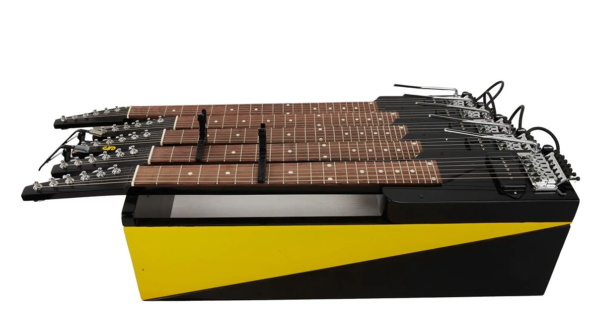 David Lynch's Danny Ferrington Custom Five Neck Console Guitar