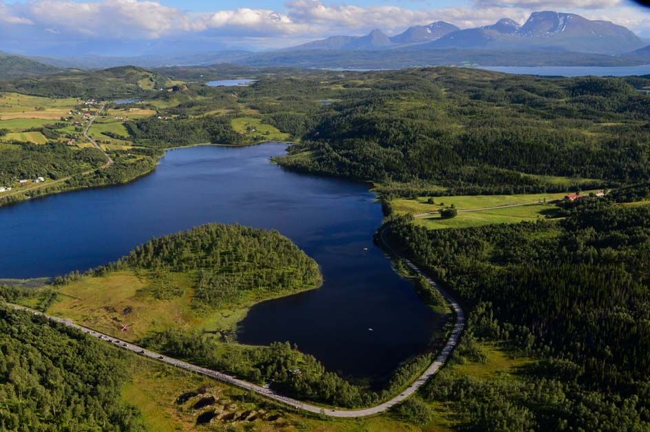 The scenery in Norway is always breathtaking