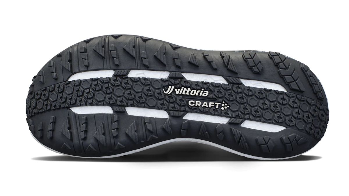 These new trail running shoes have soles based on gravel bike tires
